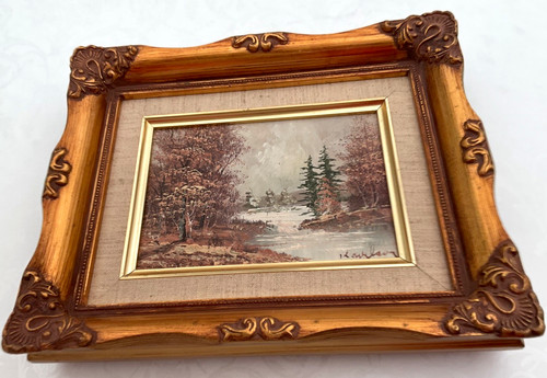 Vintage original oil - original,