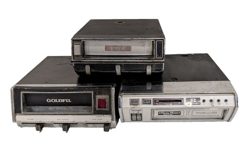 Vintage car track player - vintage,