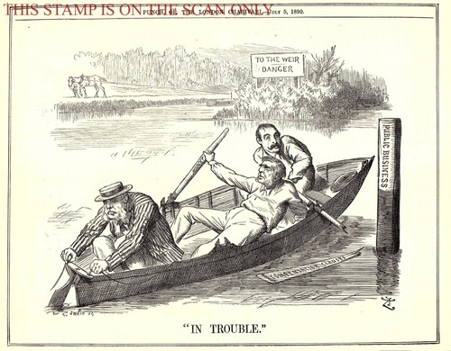 Antique 1890 punch political - antique,