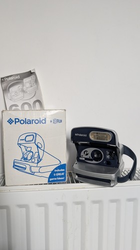 Polaroid p600 silver instant - polaroid,