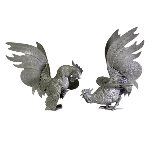 Vintage fighting rooster - fighting,