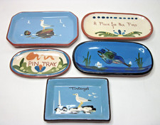 Torquay pottery pin dishes - 5,