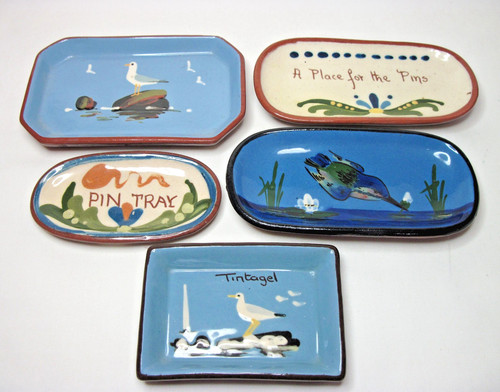 Torquay pottery pin dishes - pin,