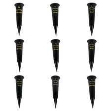 Memorial Black Grave Vase