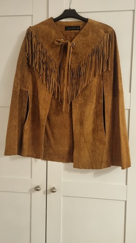 Zara tan real - 100%, suede