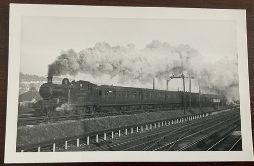 Vintage railway photo - vintage,