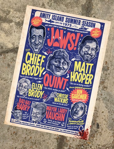 Jaws seaside comedy variety - comedy,
