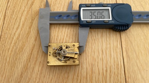 Carriage clock platform lever - clock,