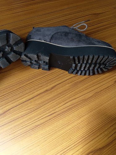 Ladies grey suede - , shoes