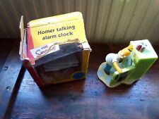 Wesco Simpsons Homer Fridge Digital Alarm Clock 2002