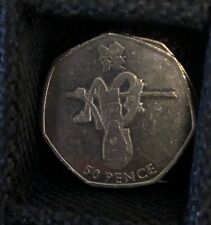 London Olympic 2012 50p Coin - Athletics - FREE POSTAGE