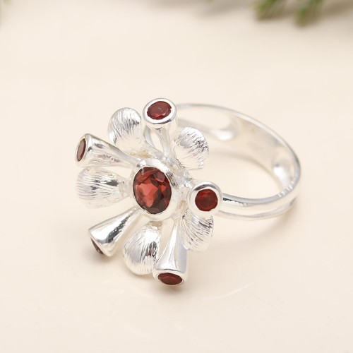 Root chakra round garnet - round,