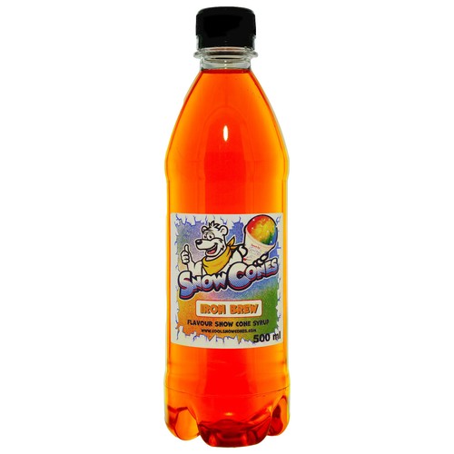 Snow cones syrup iron brew - snow,