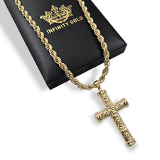9ct Gold XP Large Gold Cross