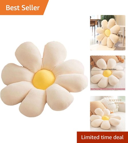 Whimsical flower shape - flower, cushion