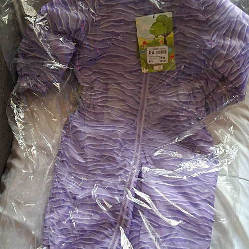 Regatta purple zebra hooded - purple,