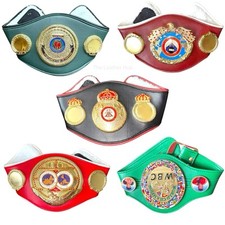 Kids Mini Boxing Championship Belt, IBO, WBO, IBF, WBA, WBC, Replica Title Belts