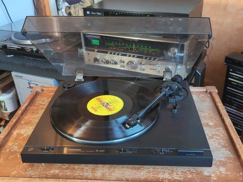 Pioneer turntable 333 sure - turntable,
