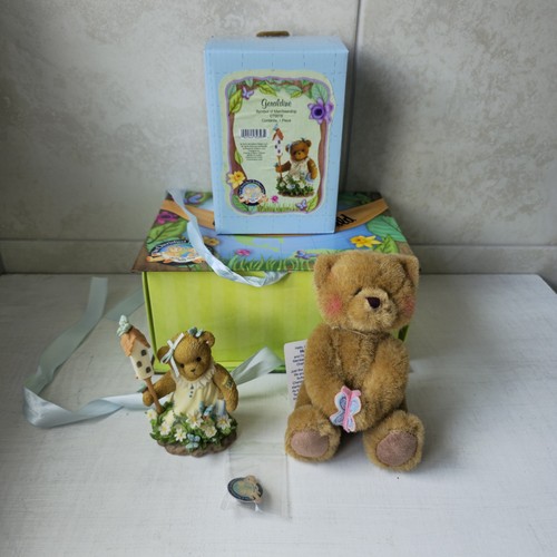 Cherished teddies gift set - teddies,