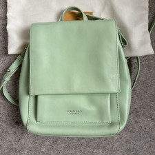 Radley Mint Green pistachio Leather crossbody bag ex display RRP £169 