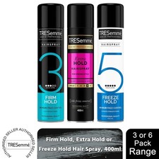 TRESemme 24 Hours Frizz Control Fine Hair Spray, 3 Pack, 400ml