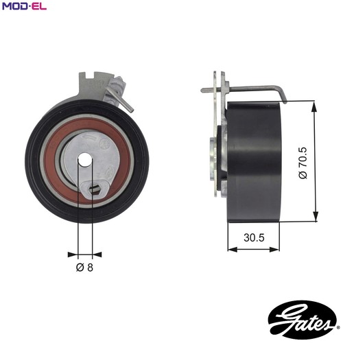 Tensioner pulley timing - tensioner,