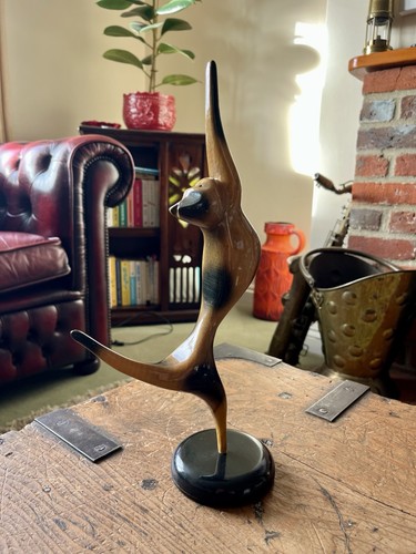 Vintage stretching cat figure - vintage,