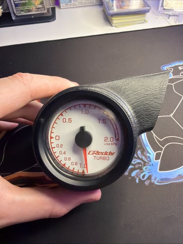 Greddy turbo gauge red - turbo,