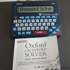 Seiko ER3700 Oxford Crossword