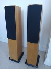 Neat Motive SX1 loudspeakers - Natural Oak