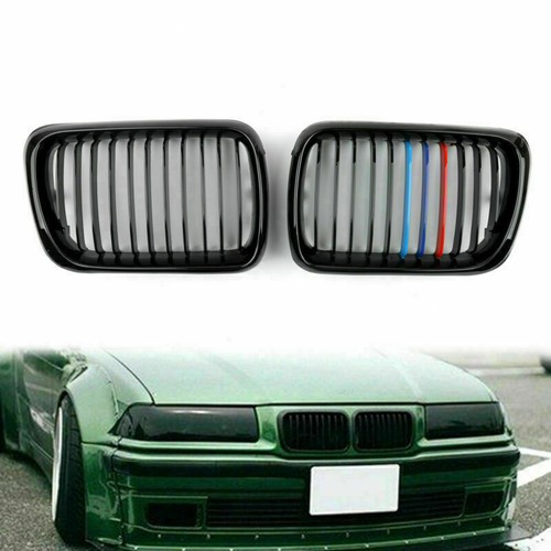 Gloss black front kidney - kidney, grill