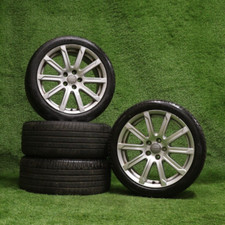 Alloy Wheels Audi A4 18'' 5x112 cb66.6 8K0601025CB Sline Genuine OEM set tyres