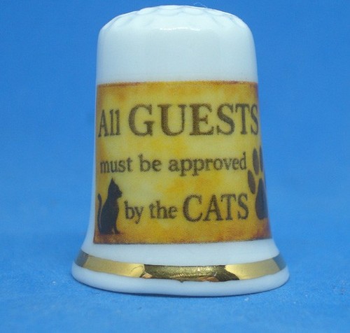 Birchcroft china thimble - china, --