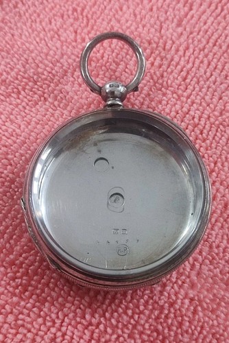 Silverl pocket watch - pocket,