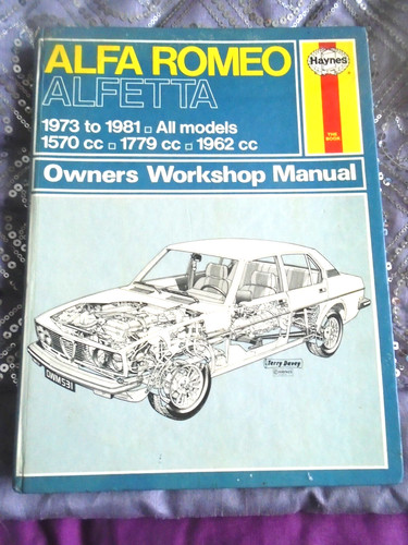 Haynes alfa romeo - romeo, alfetta