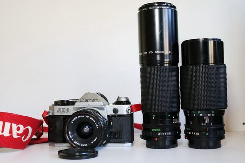 Canon ae1 camera bundle inc - canon, bundle.