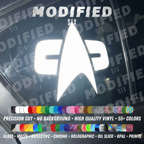 Reflective star trek voyager - reflective,