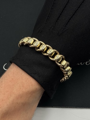 9ct gold rollerball bracelet - 9ct,