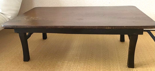 Japanese wooden chabudai - japanese,