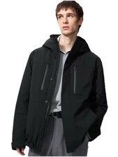 uniqlo hybrid down parka size
