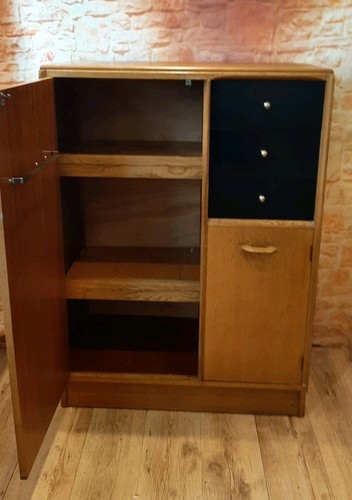 Vintage plan warm oak - 50's,