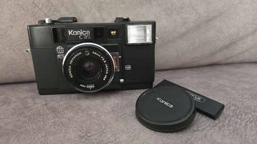 Konica c35af compact 35mm - c35af, film