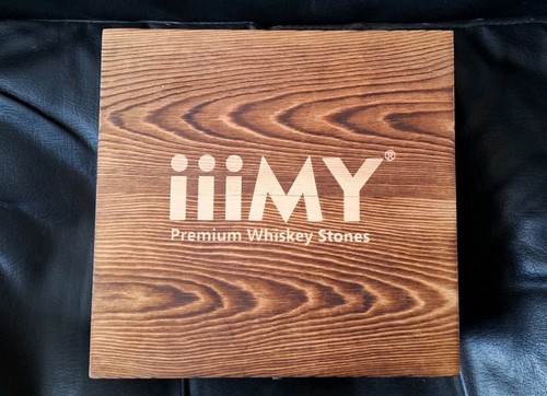 Iiimy whisky stones wooden box - stones,