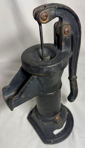 Vintage old cast iron pitcher - old,