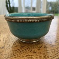Handmade Moroccan Ceramic Bowl