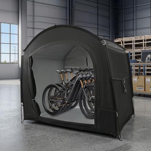 Bike storage shed for 4 - for, 1-4