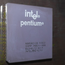 CPU Intel Pendium CERAMIC A80502120 ICOMP SY033