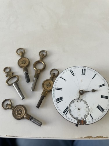 Vintage pocket watch - vintage, movement