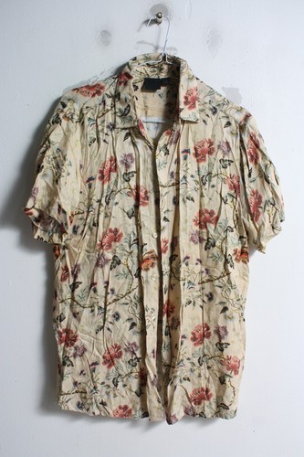 Mens floral jazzy shirt - floral,