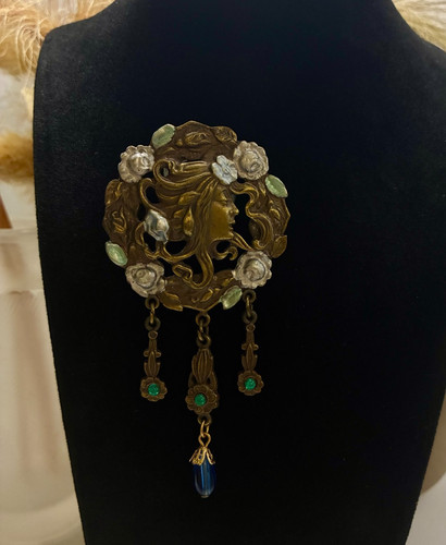 Vintage jonette art nouveau - jj,